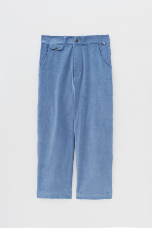 Calça Chino Cotelê - Azul Vintage