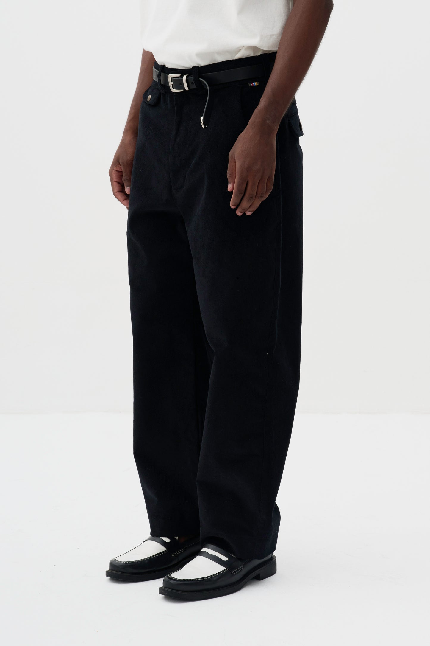 Calça Chino Cotelê - Preto