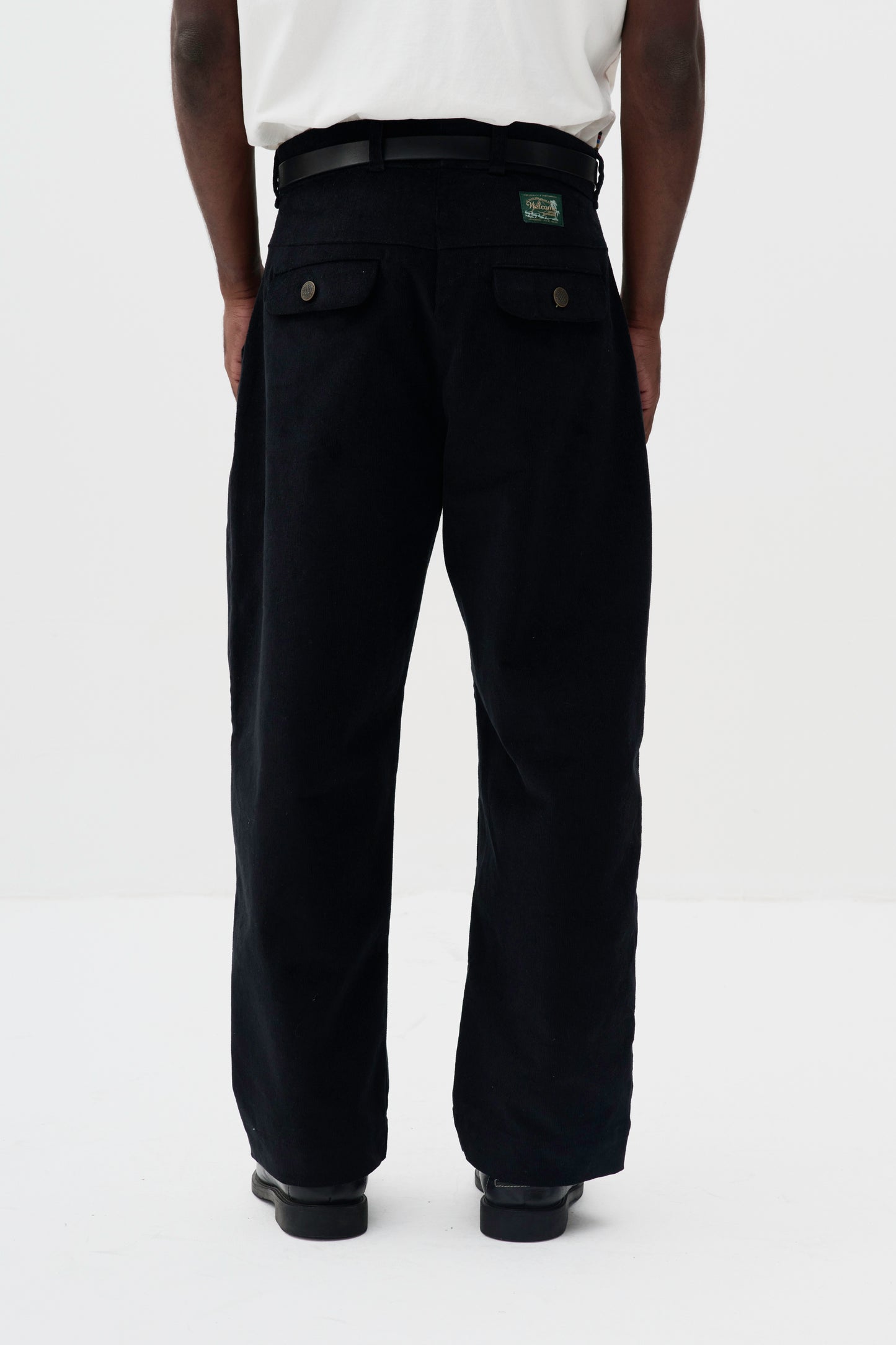 Calça Chino Cotelê - Preto