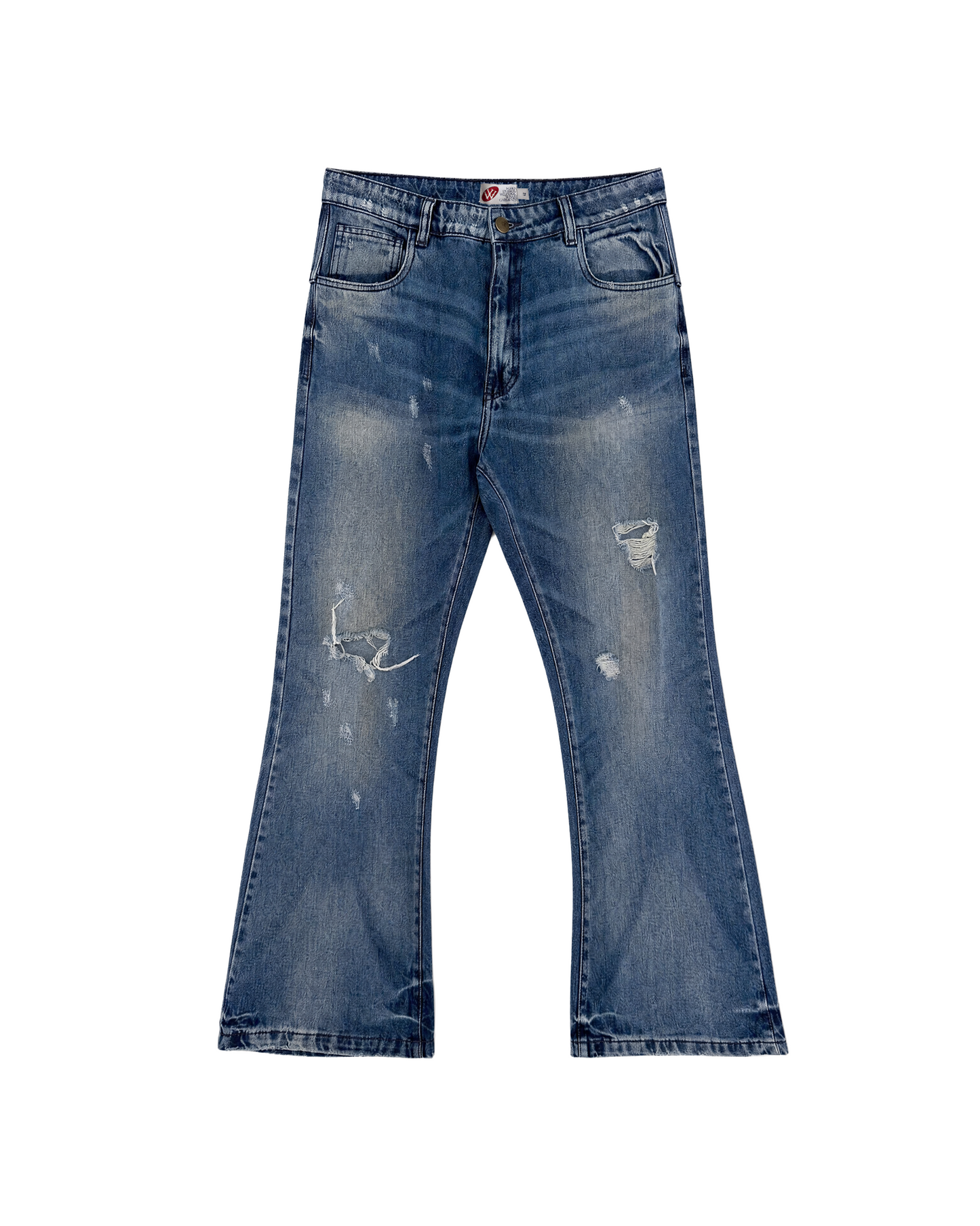 Calça Jeans Flare x Egho - Azul Média