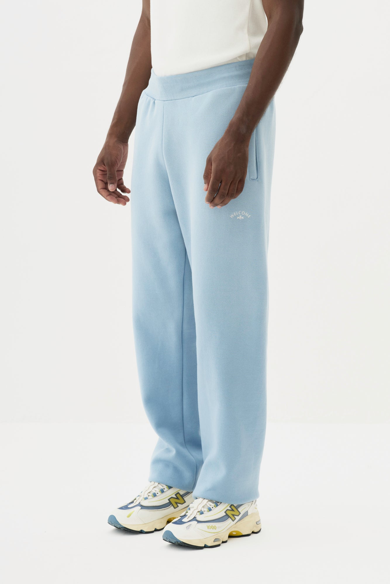 Calça Moletom Sun Faded - Azul Celeste