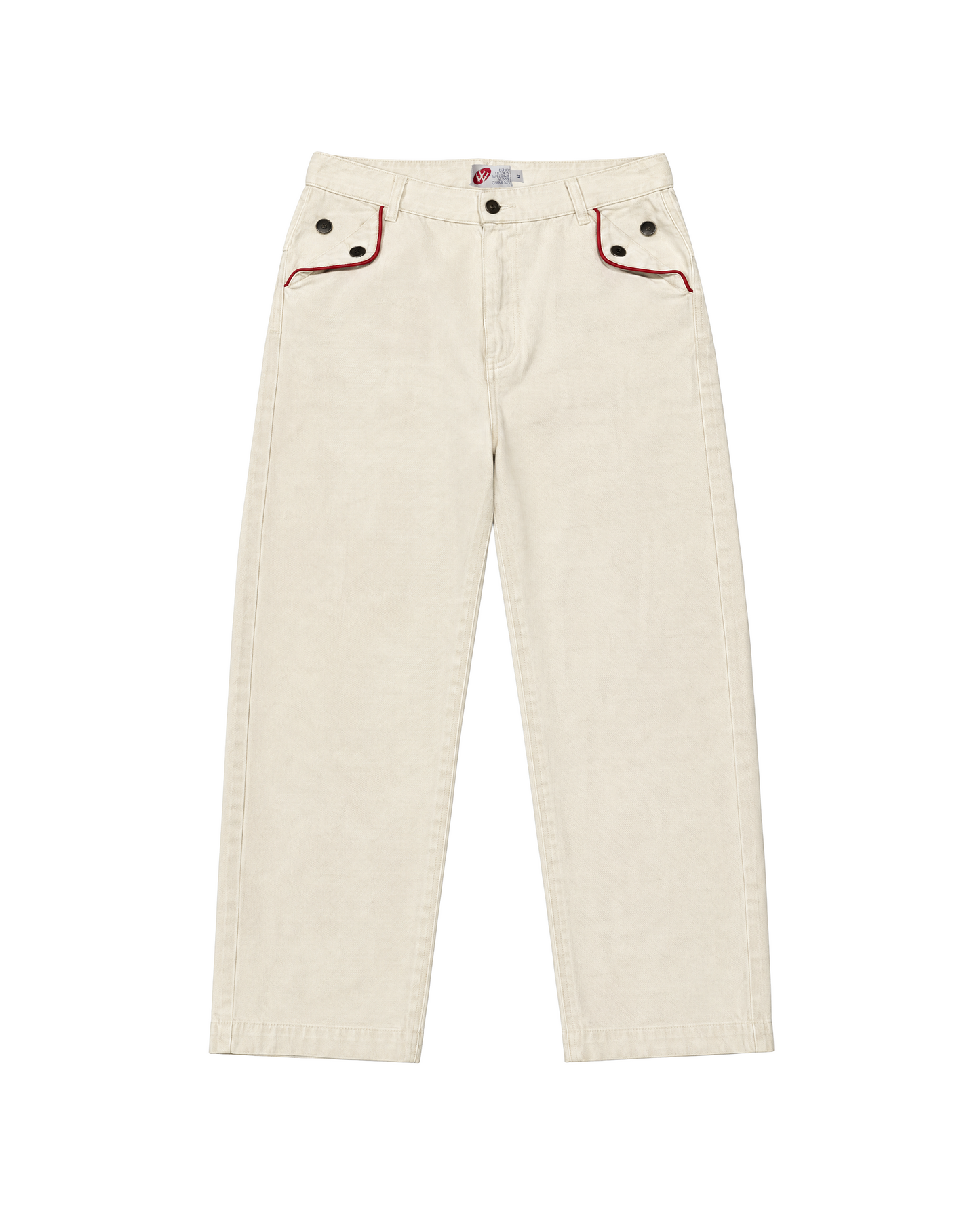 Calça Wide Flip x Egho - Off White