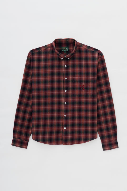 Camisa Overshirt Xadrez ML- Vermelho e Preto