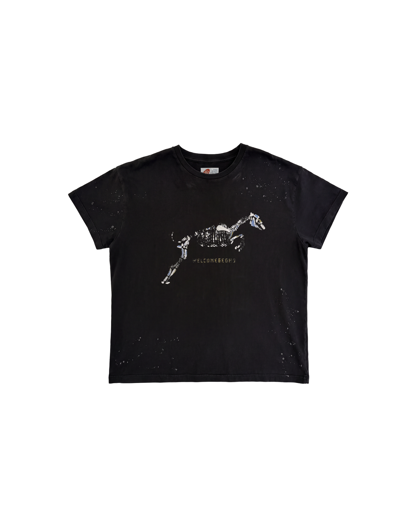 T shirt Submariner Fit Skeleton x Egho - Preto