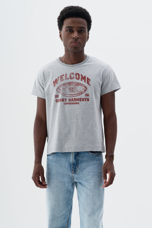 T-shirt Submariner College x NFL - Cinza Mescla