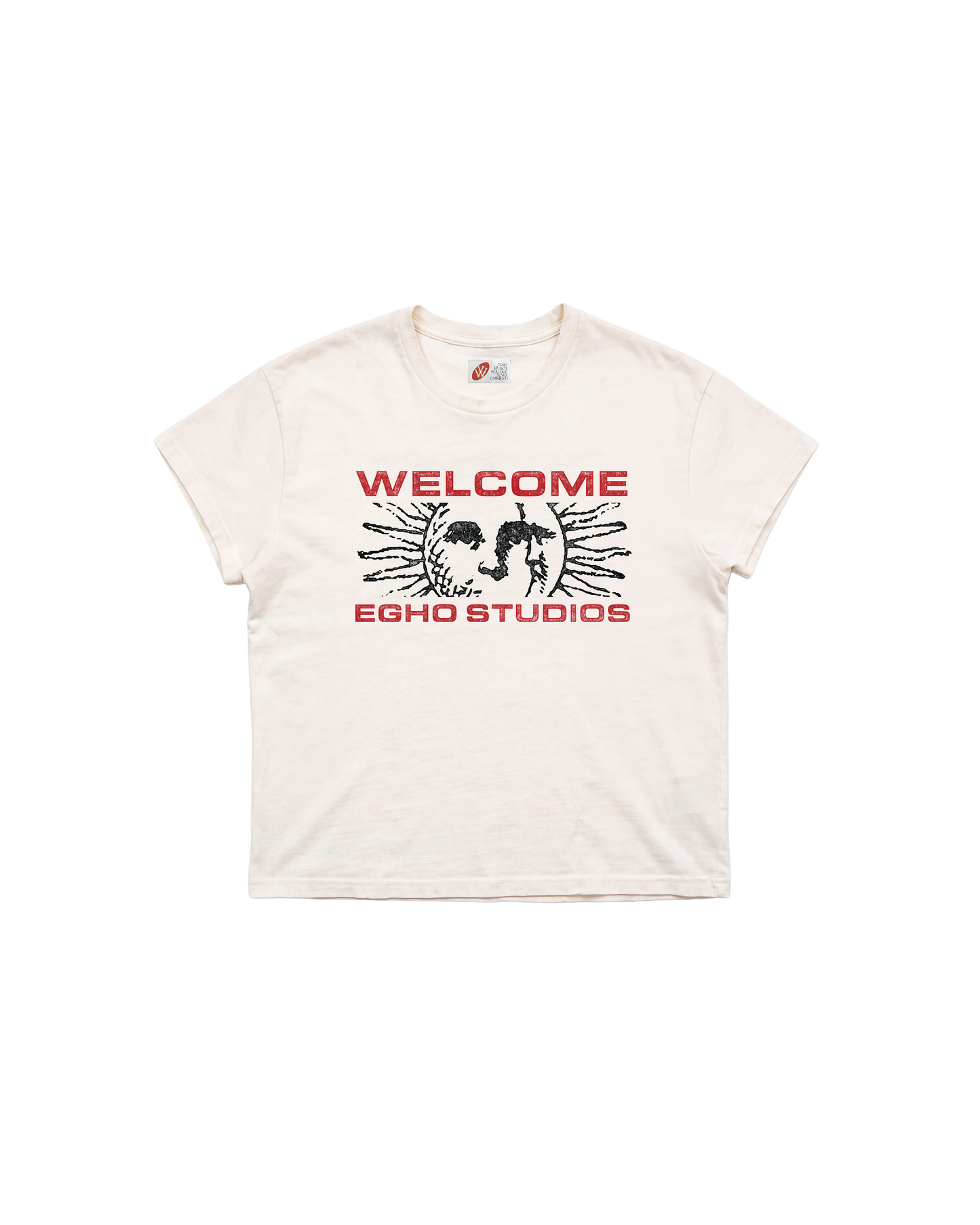 T shirt Regular Fit Duality x Egho - Off White