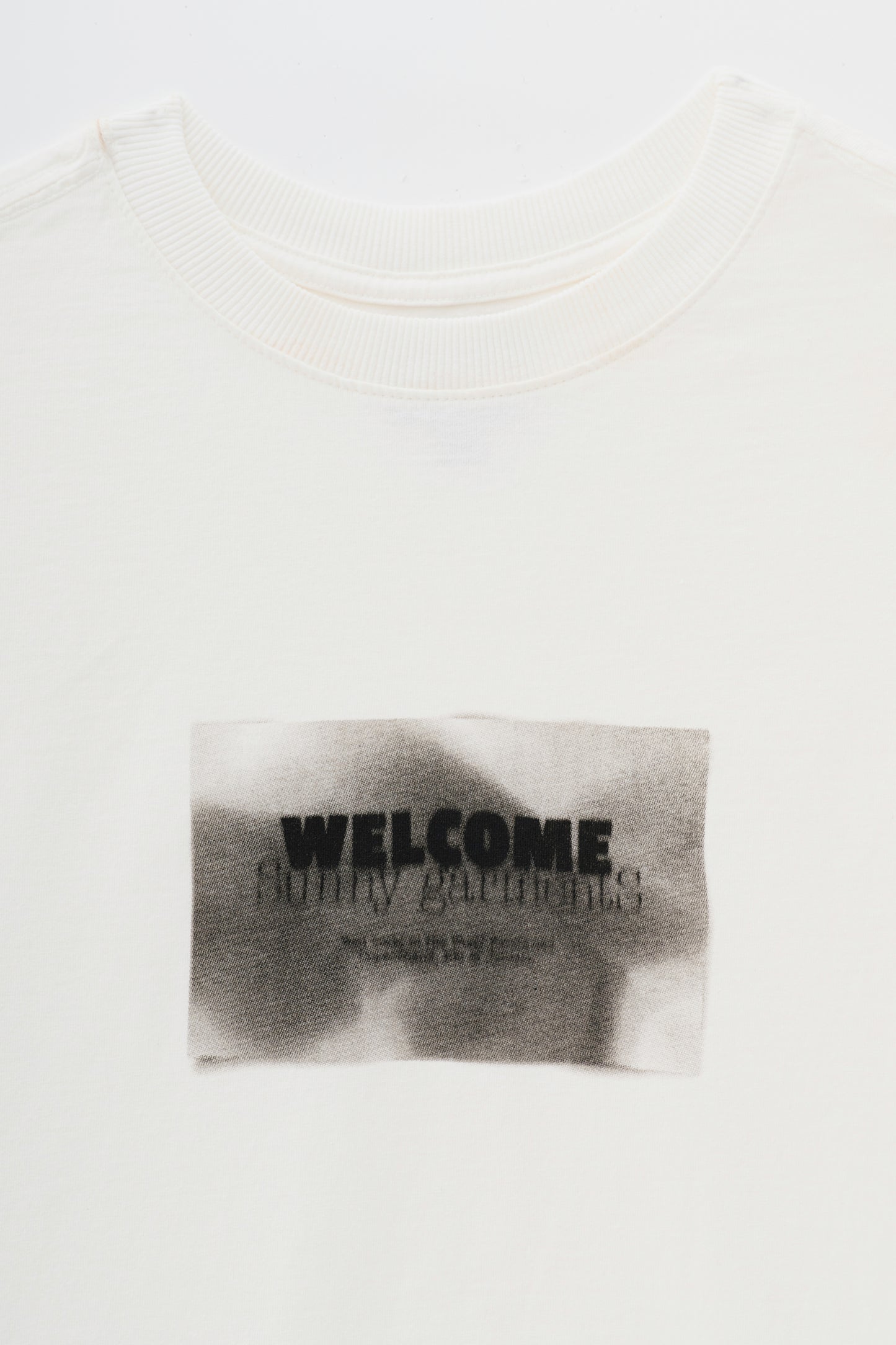 T-shirt Regular Fit Label - Off White