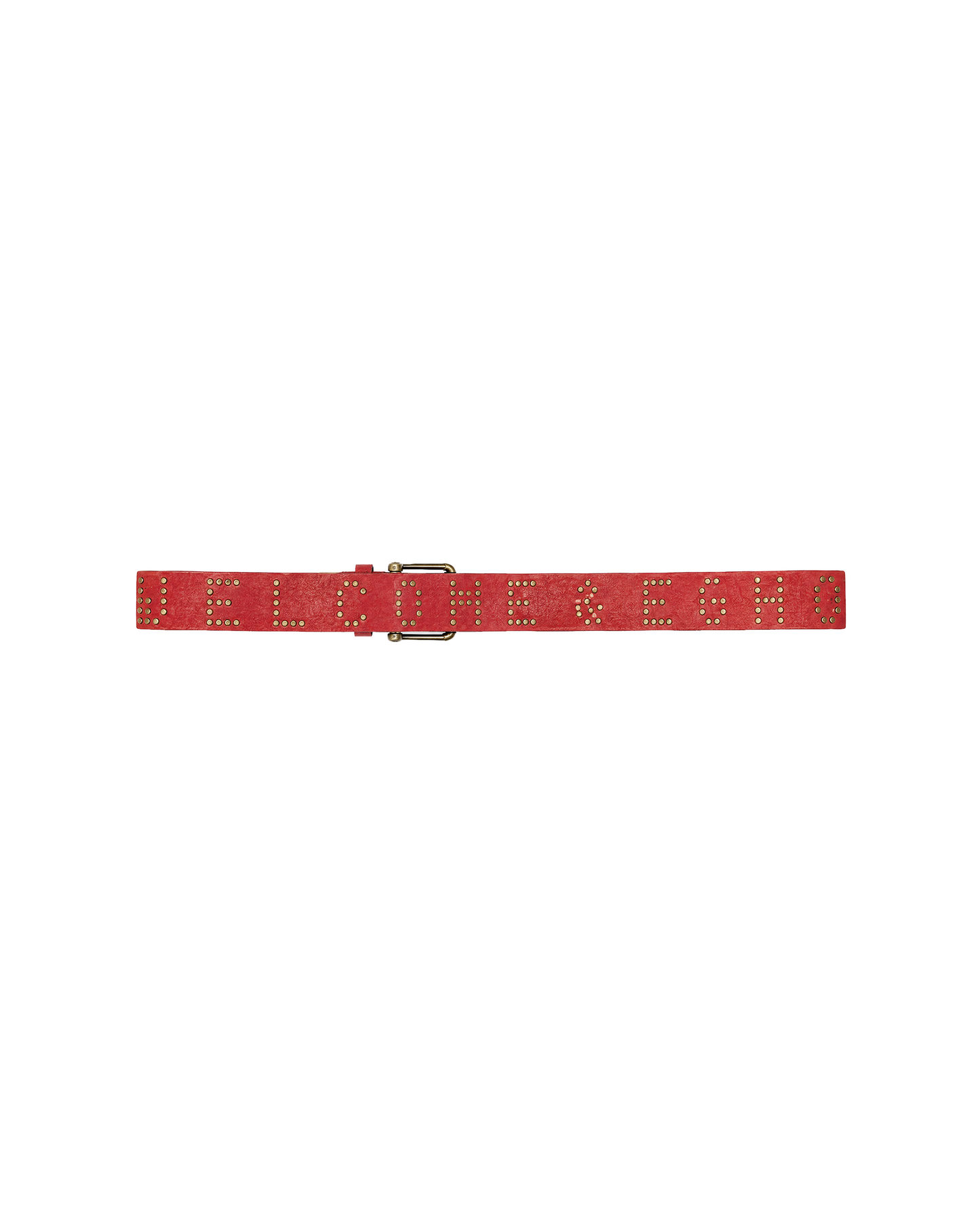 Cinto Rivet Signature x Egho - Vermelho