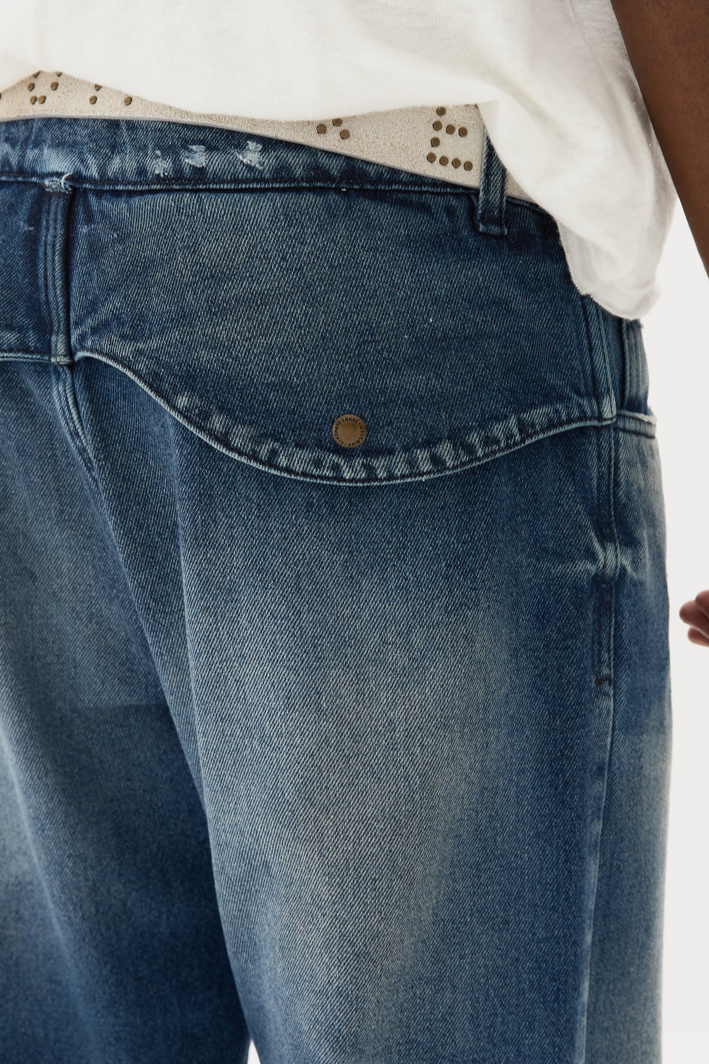 Calça Jeans Flare x Egho - Azul Média