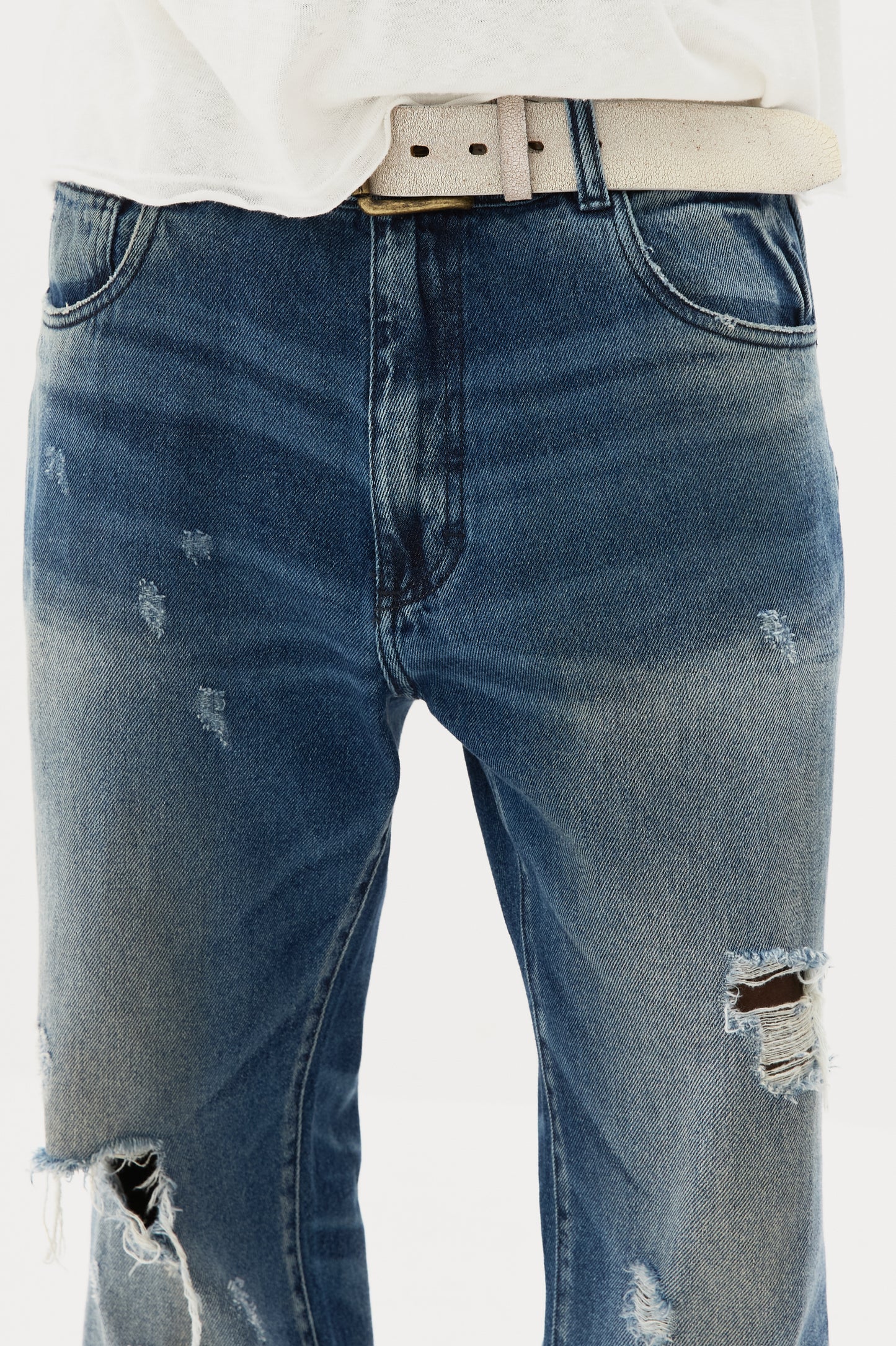 Calça Jeans Flare x Egho - Azul Média