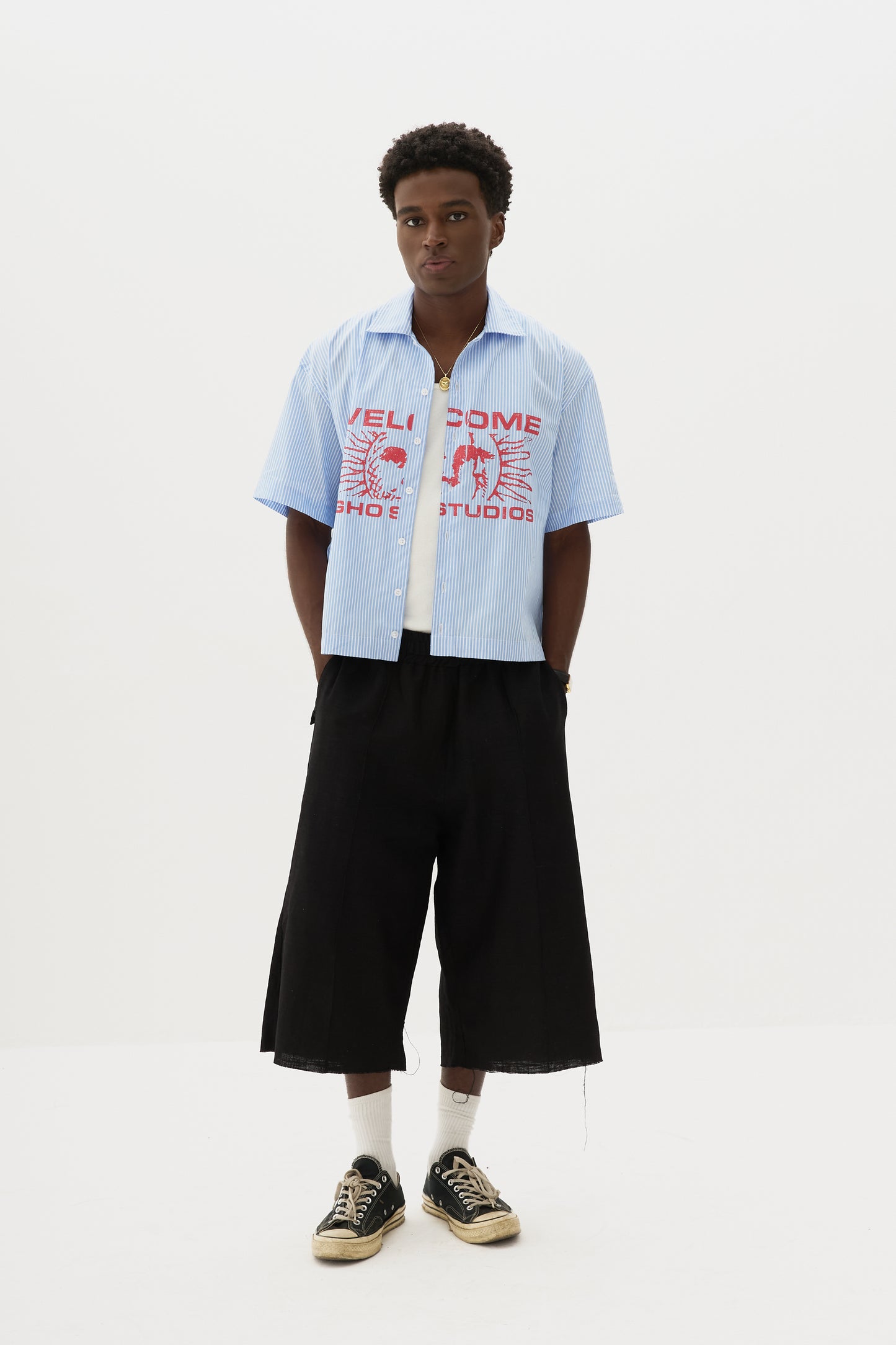 Camisa Listrada Duality MC