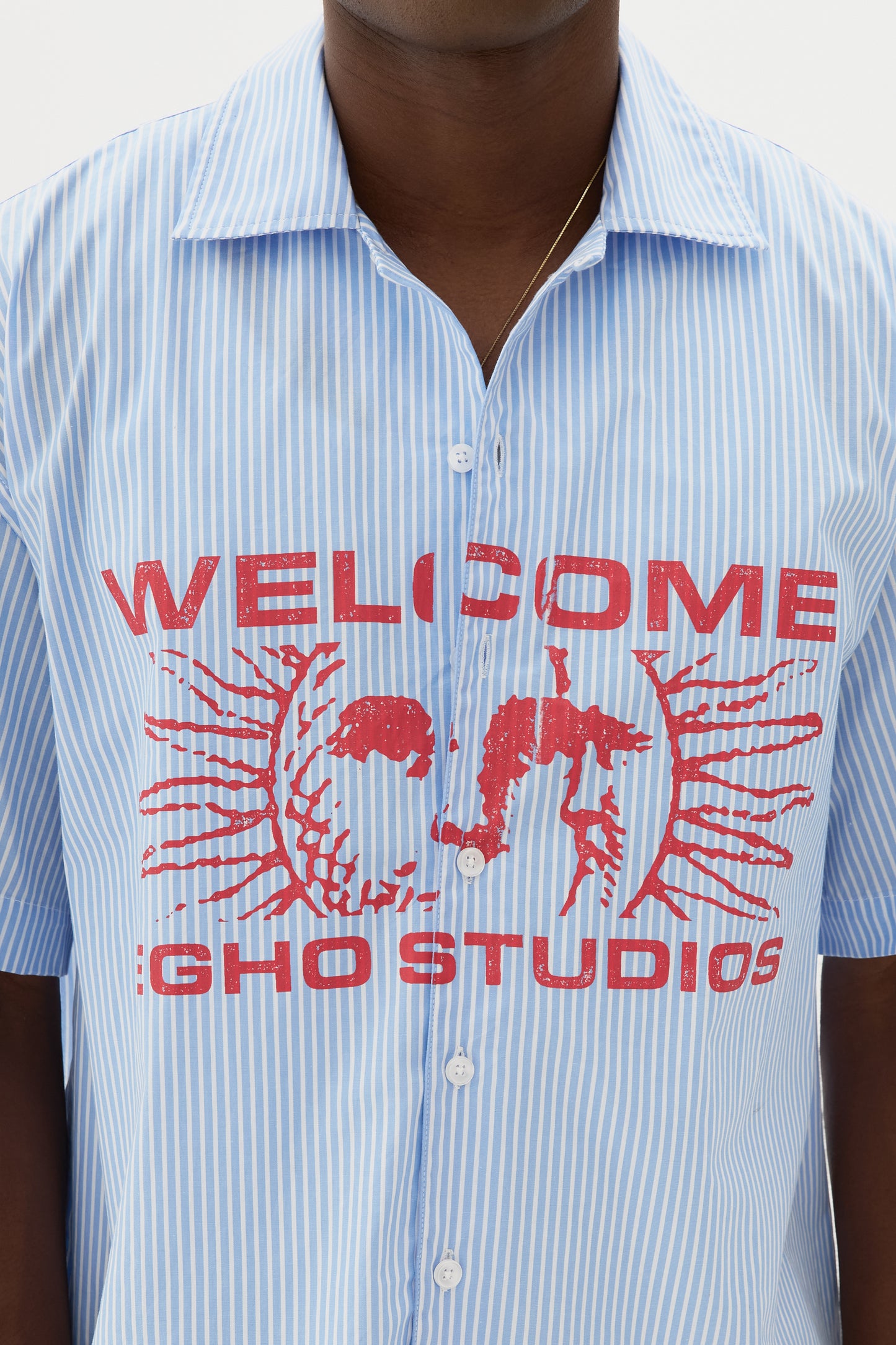 Camisa Listrada Duality MC