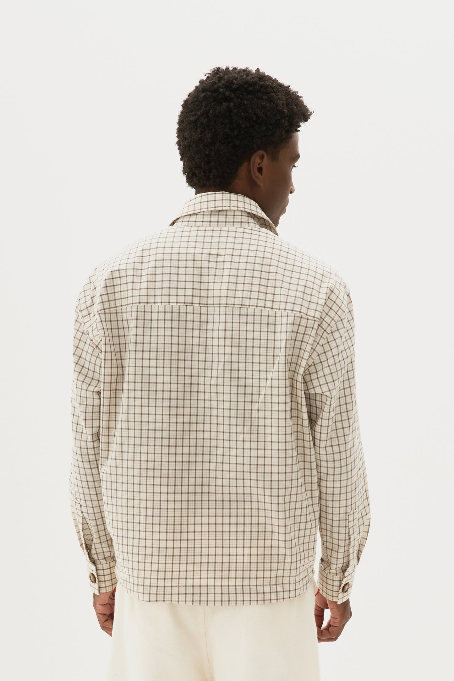 Polo Grid Xadrez ML x Egho