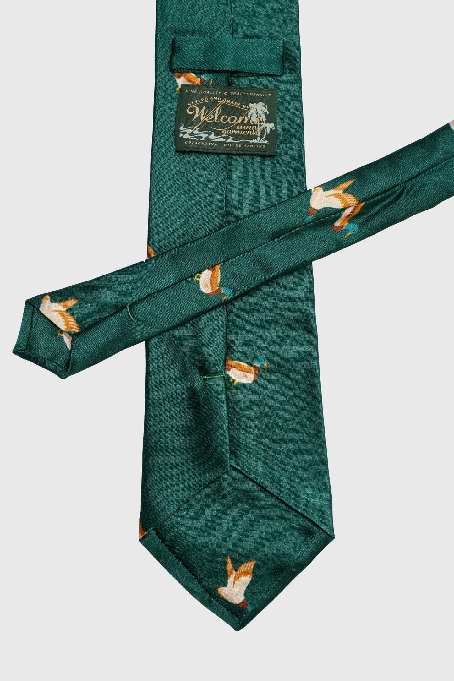 Gravata Ducks - Verde