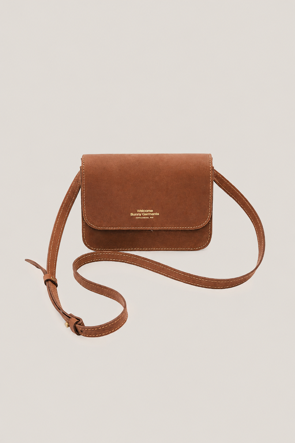 Bolsa de Couro Lafaiete - Marrom Caramelo