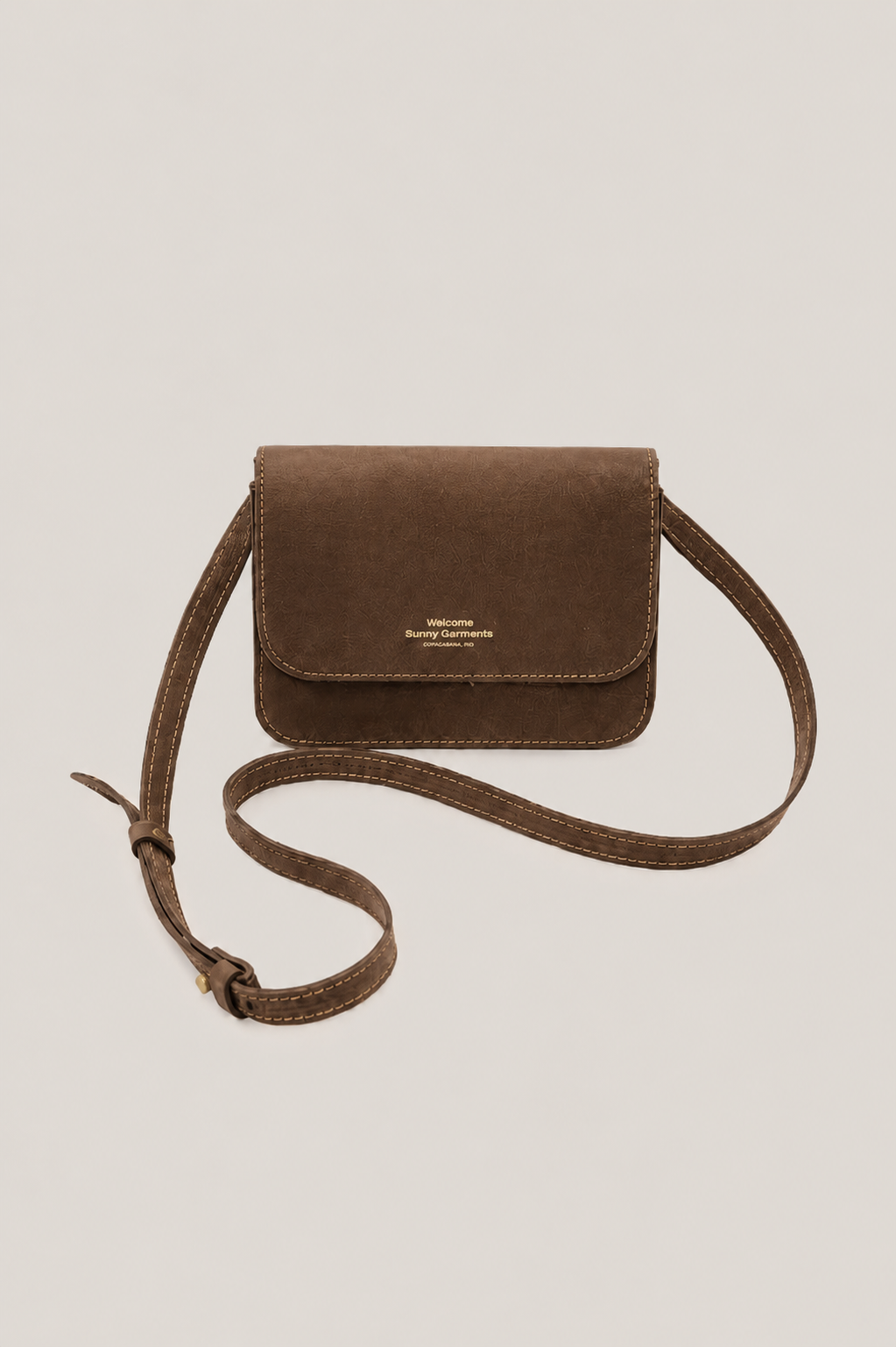 Bolsa de Couro Lafaiete - Marrom Cacau