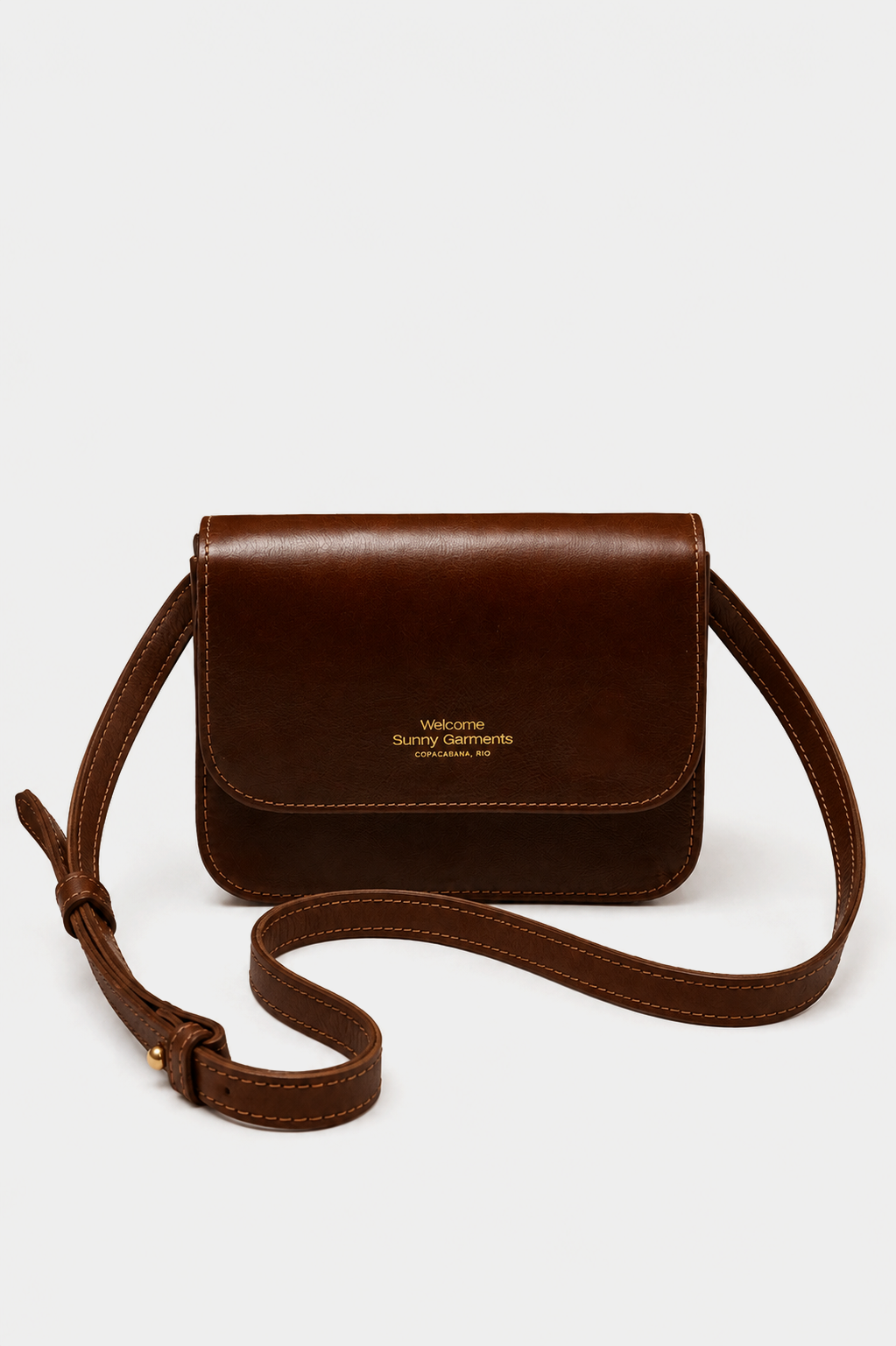 Bolsa de Couro Lafaiete - Marrom Cacau