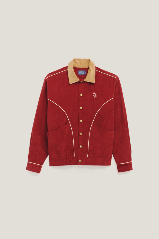 Jaqueta Veludo Western - Vinho