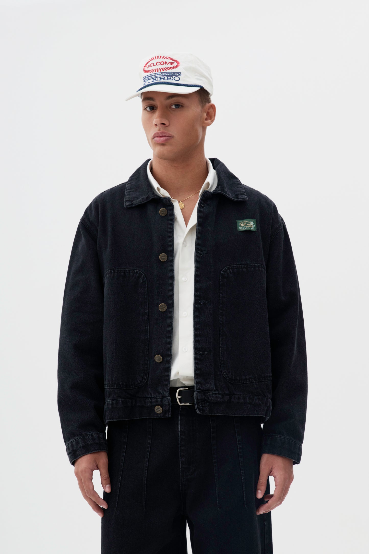 Jaqueta Jeans Mariner - Preta