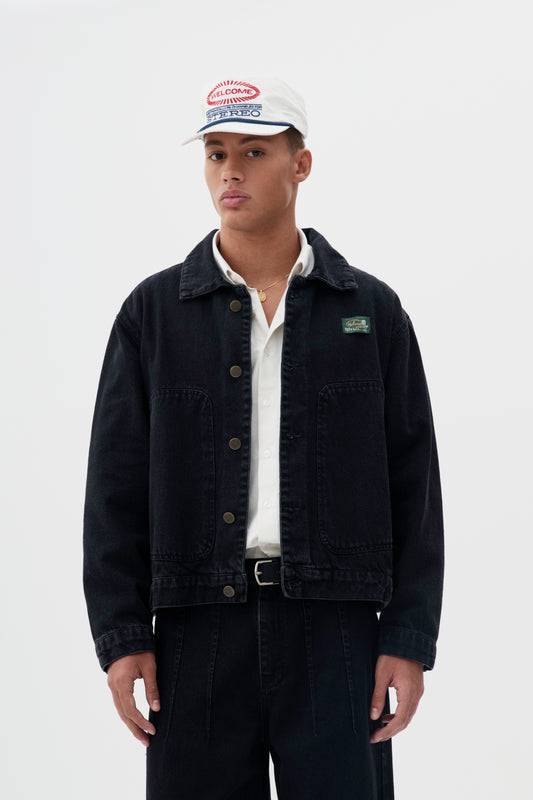 Jaqueta Jeans Mariner - Preta