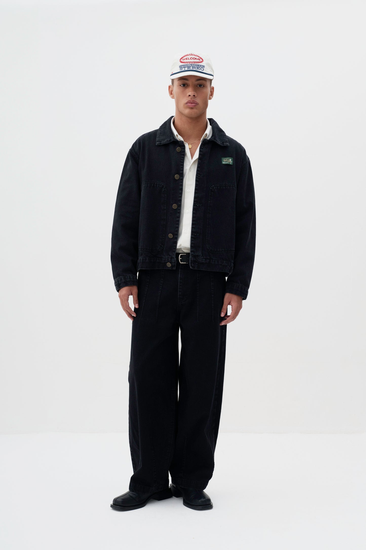 Jaqueta Jeans Mariner - Preta