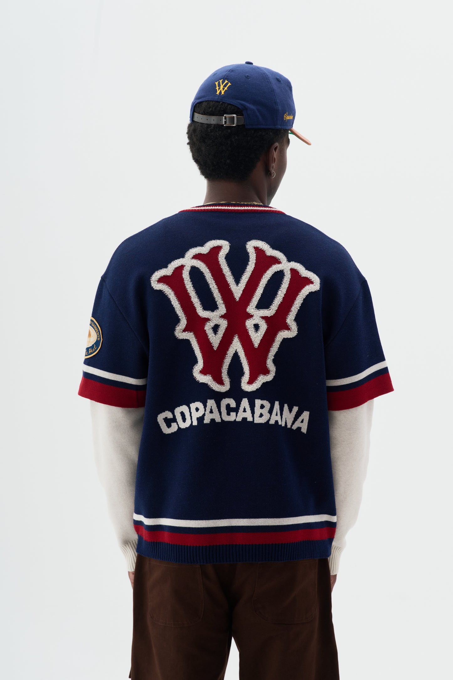 Camisa Jersey Tricô x NFL - Azul