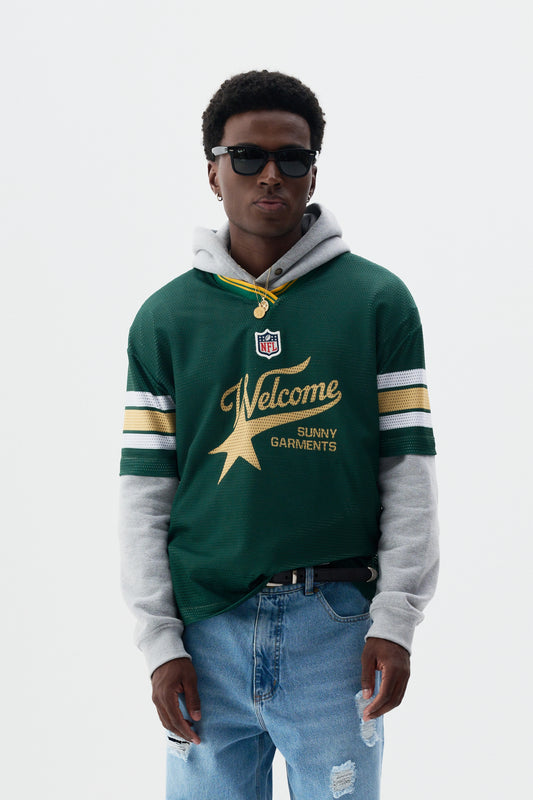 Camisa Jersey x NFL - Verde