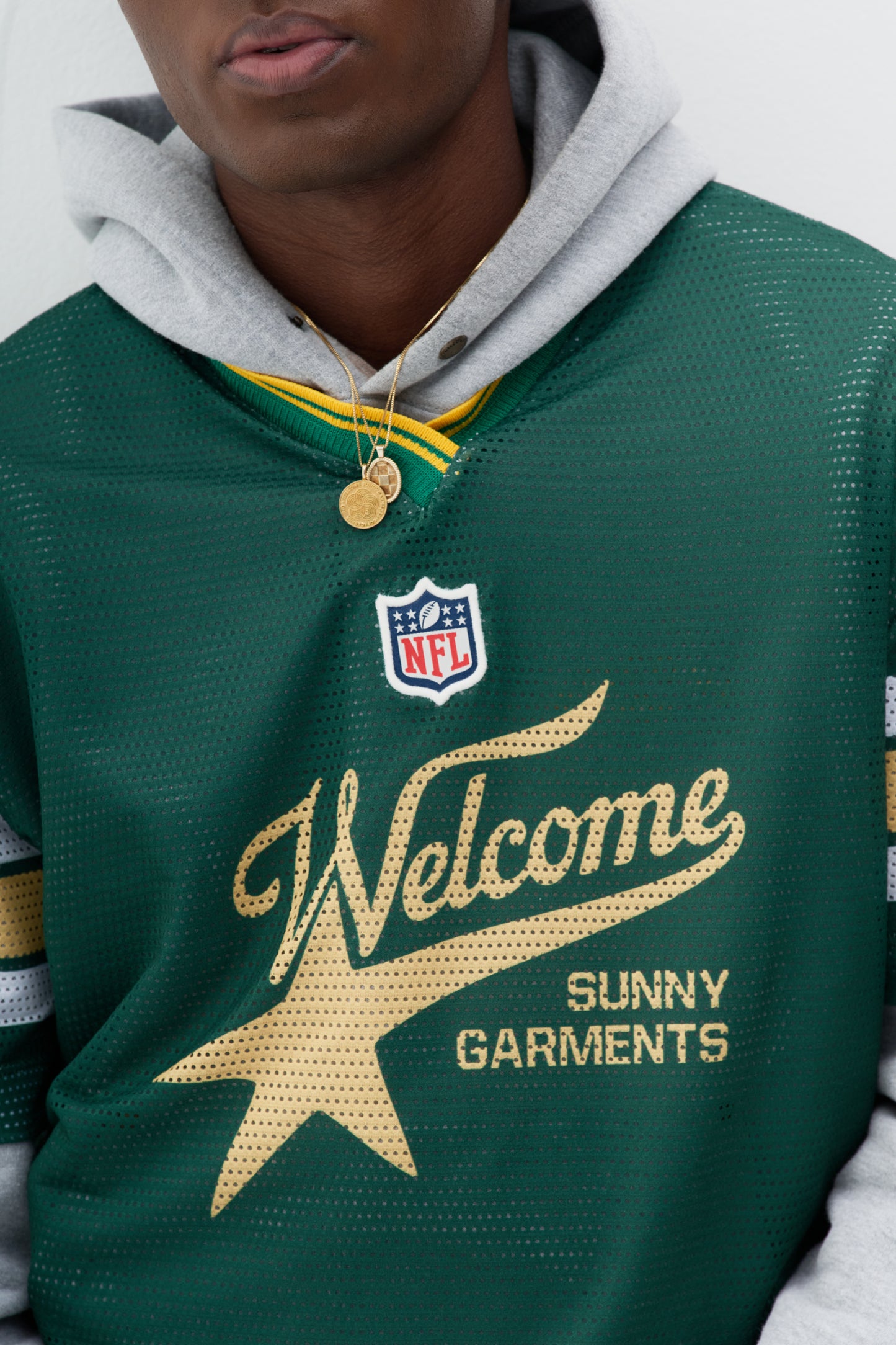 Camisa Jersey x NFL - Verde