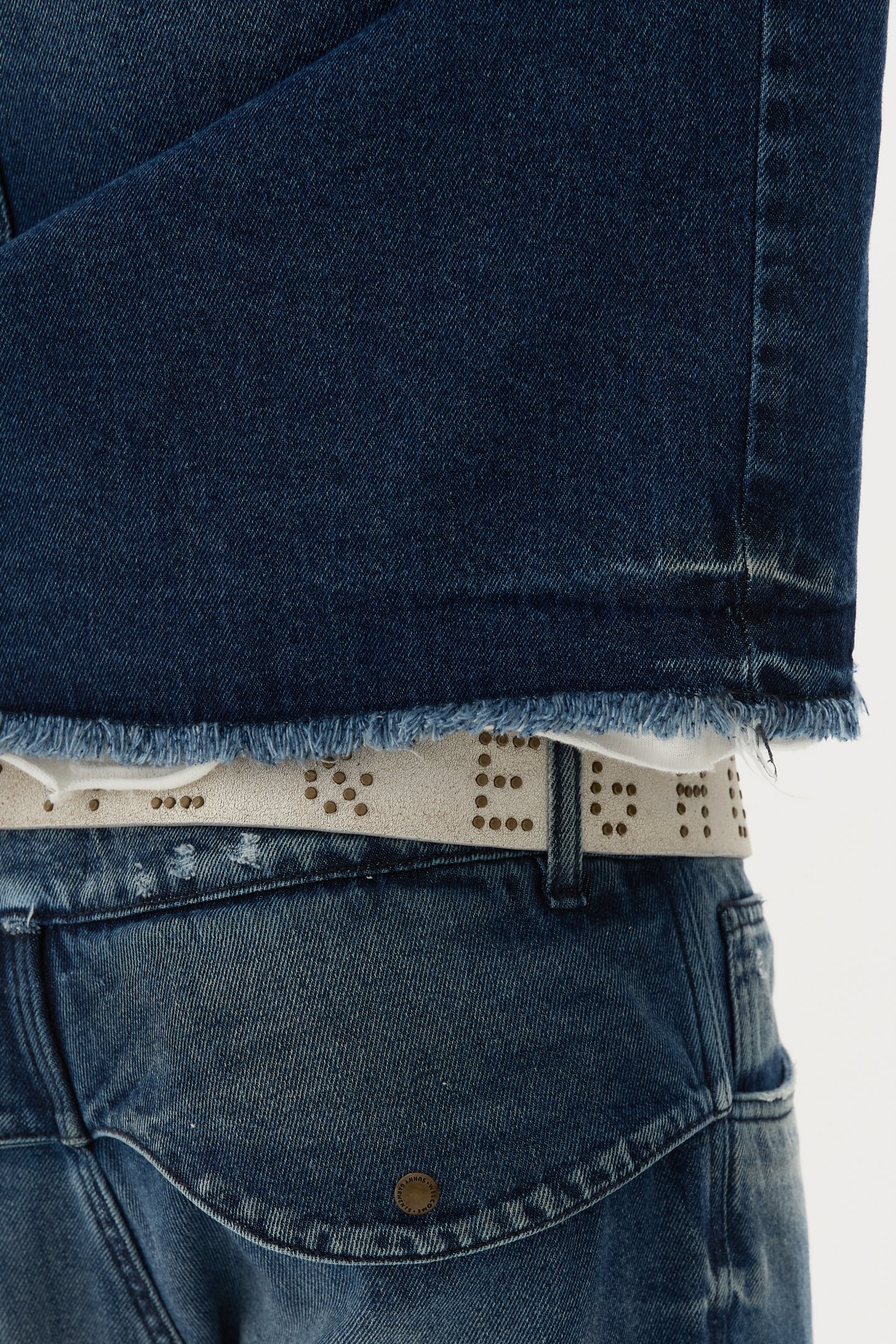 Jaqueta Jeans Worn x Egho - Azul Médio