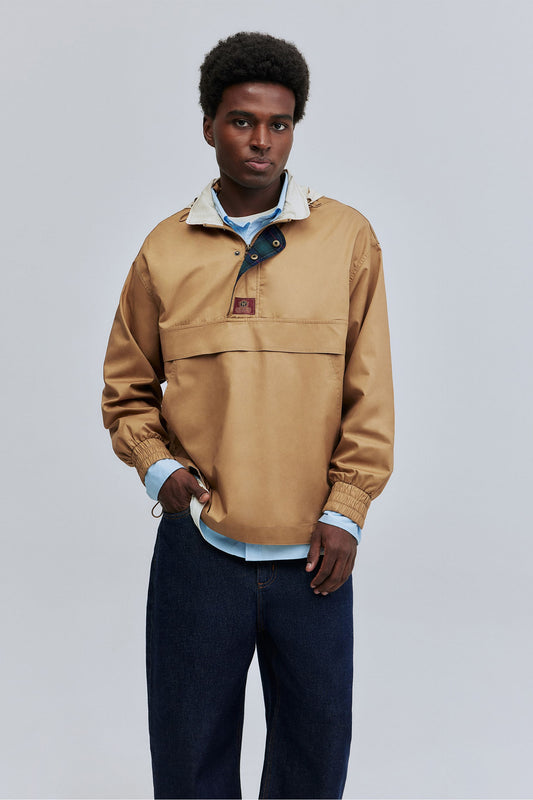 Jaqueta Anorak Corta Vento Hering + Welcome - Amarelo Butter
