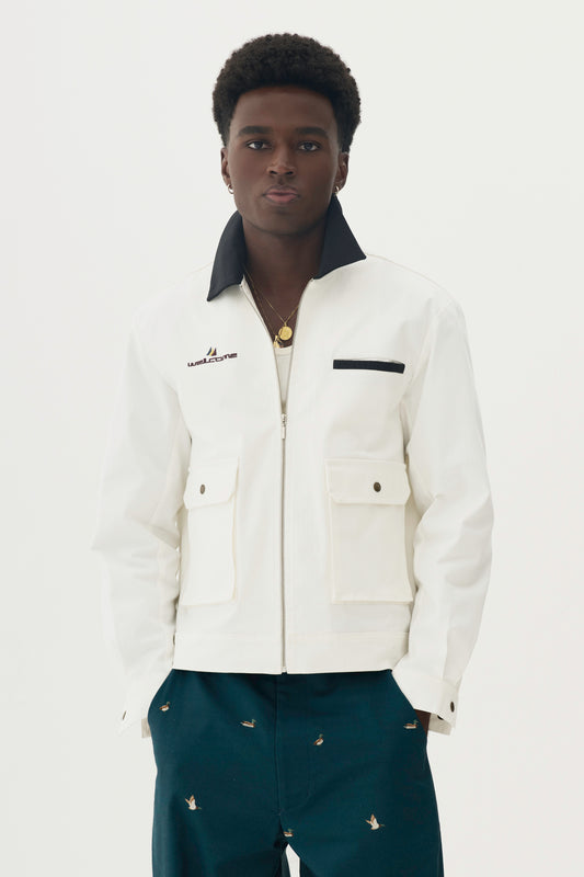 Jaqueta Sarja Sailing - Off White