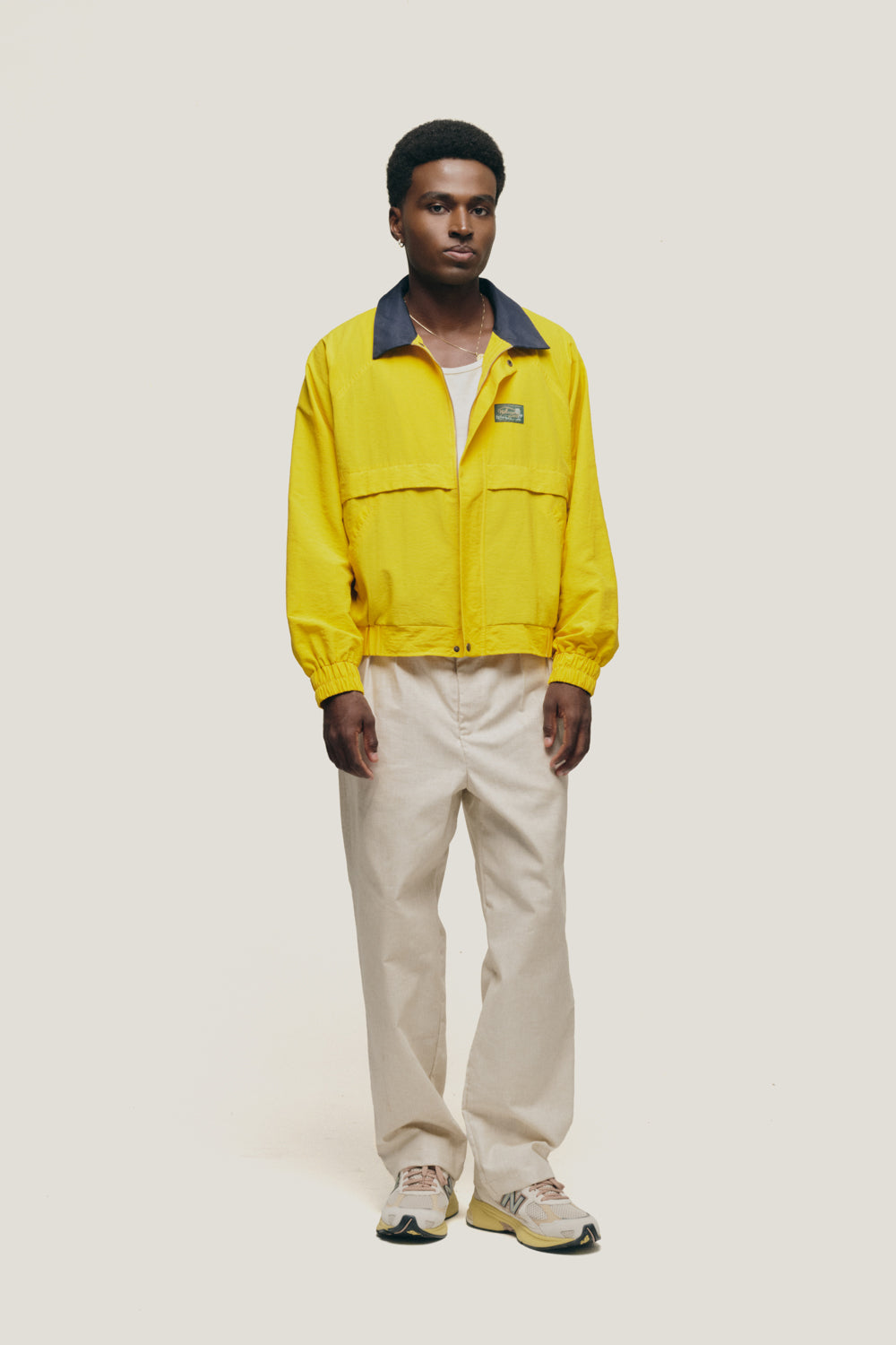 Jaqueta Windbreaker Dock - Amarelo