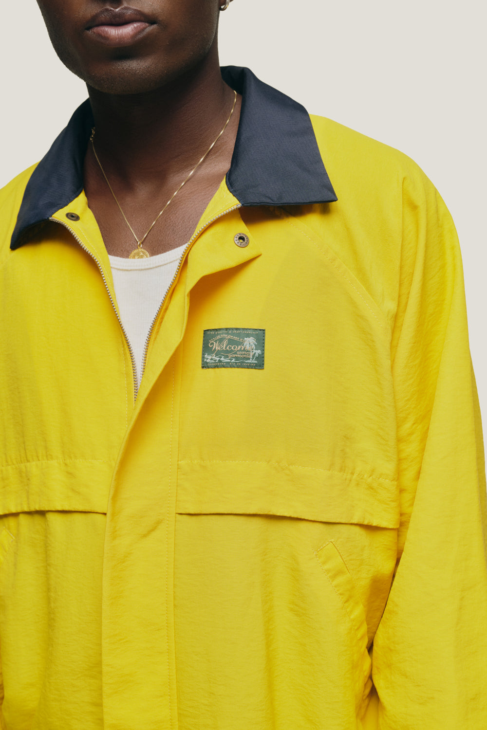 Jaqueta Windbreaker Dock - Amarelo