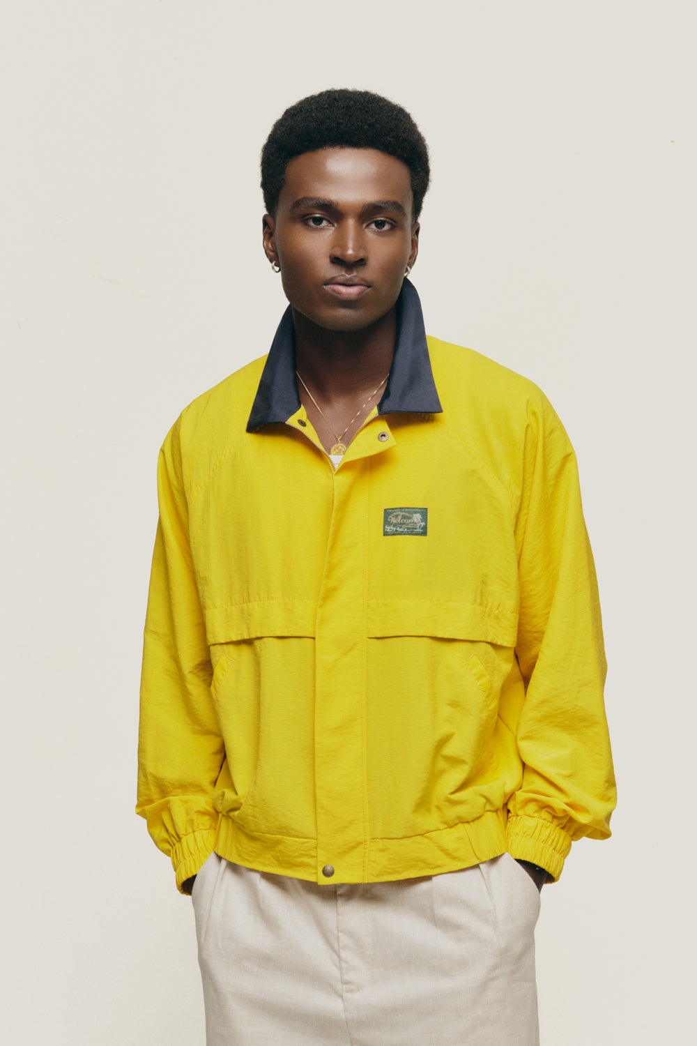 Jaqueta Windbreaker Dock - Amarelo