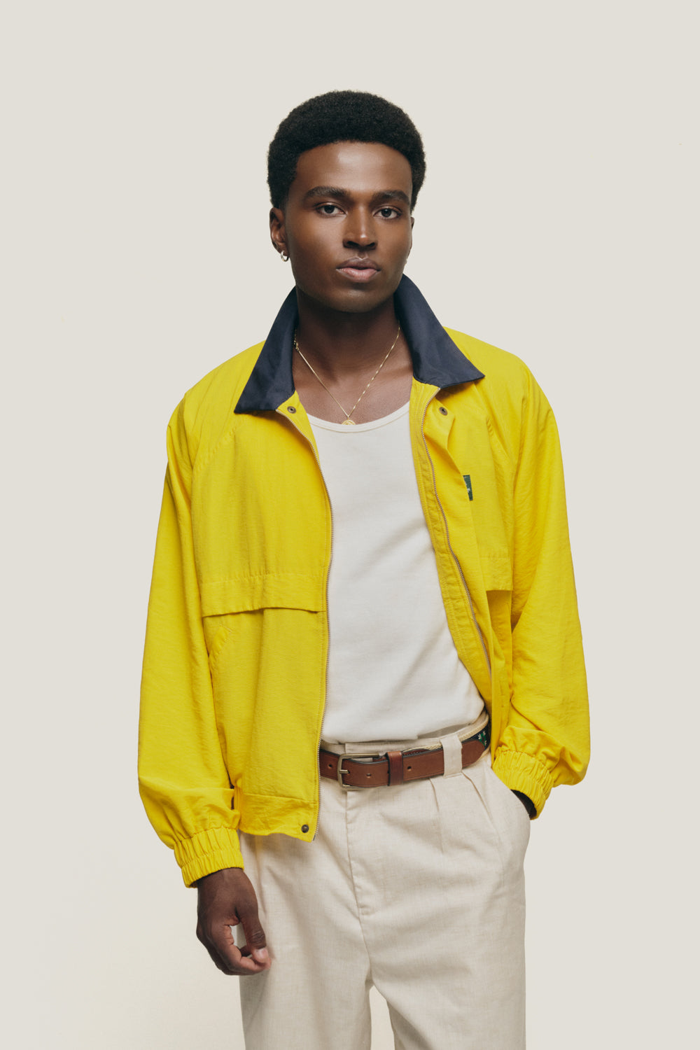 Jaqueta Windbreaker Dock - Amarelo