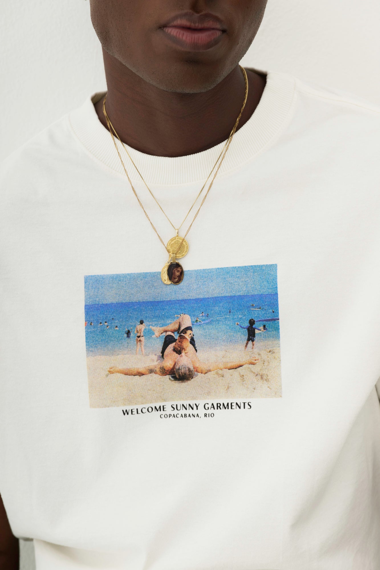 T-Shirt Regular Fit PostCard Chiuahua - Off White