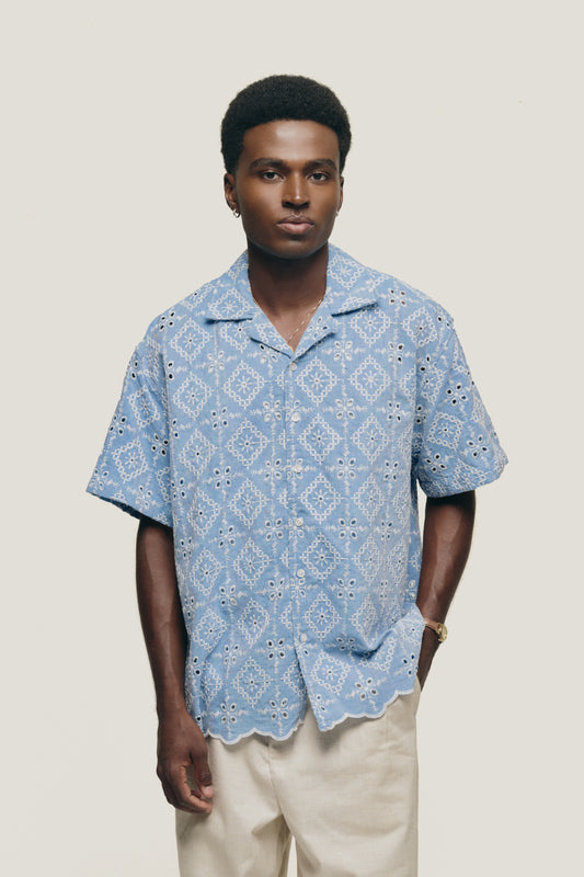Camisa Riviera - Azul