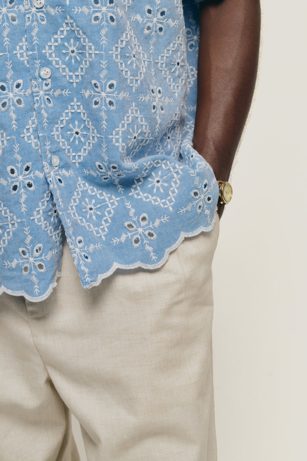 Camisa Riviera - Azul