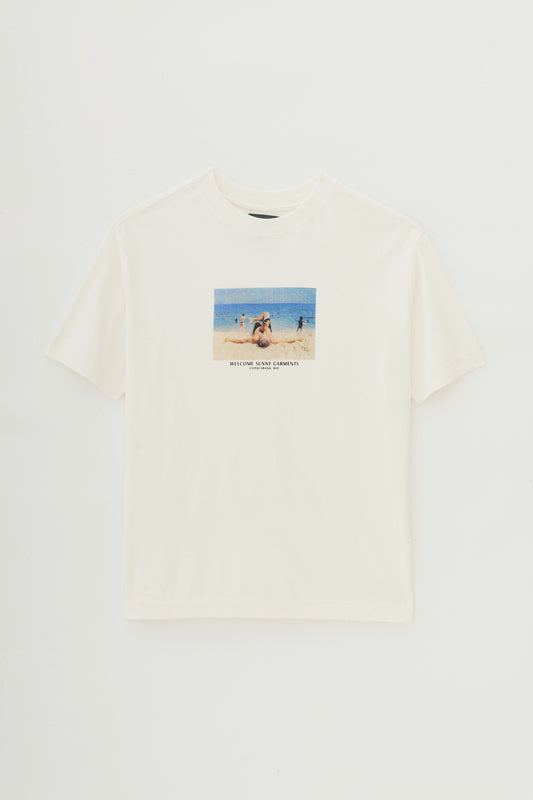 T-Shirt Regular Fit PostCard Chiuahua - Off White