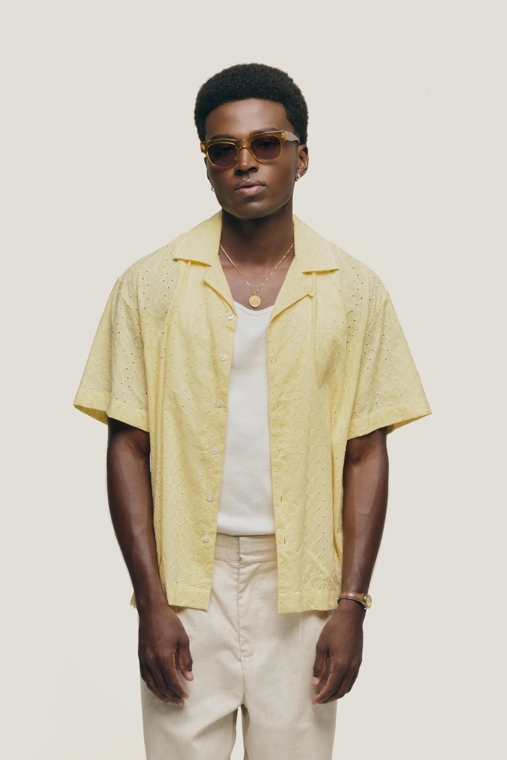 Camisa Laise - Amarela