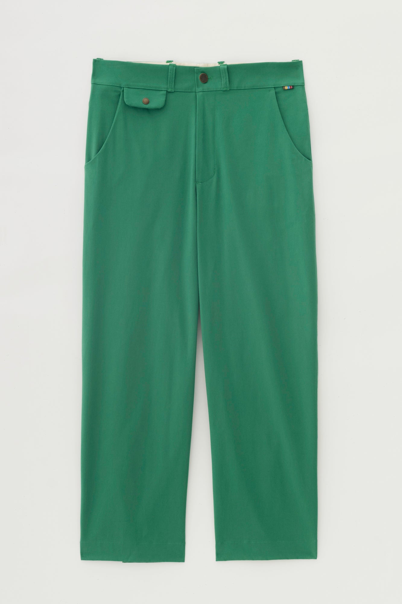 Calça Wide Chino - Verde – Welcome Rio
