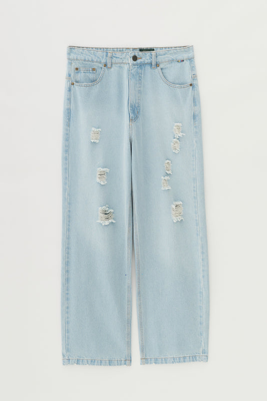 Calça Jeans Distressed - Azul Light