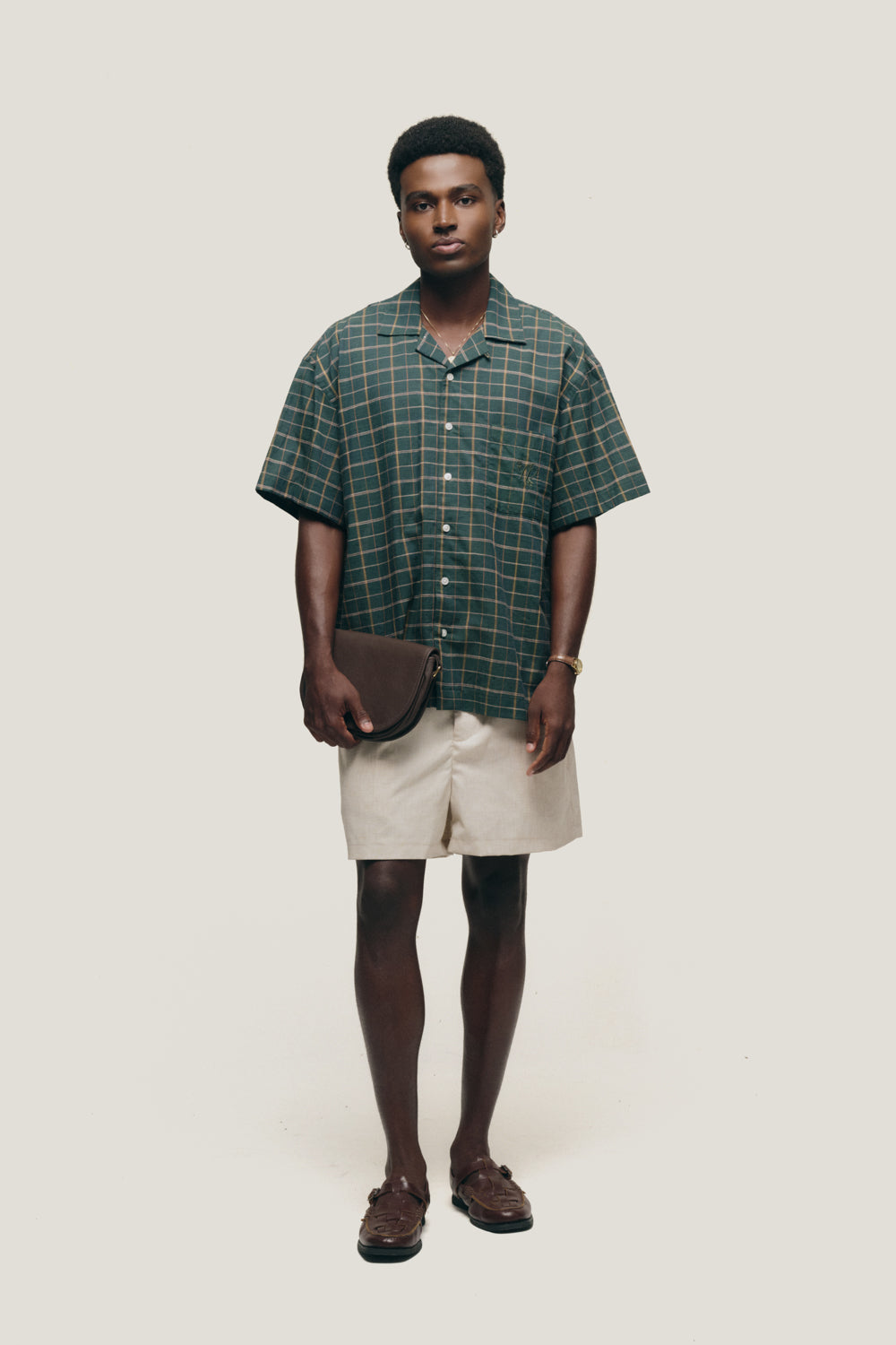 Camisa Xadrez - Verde