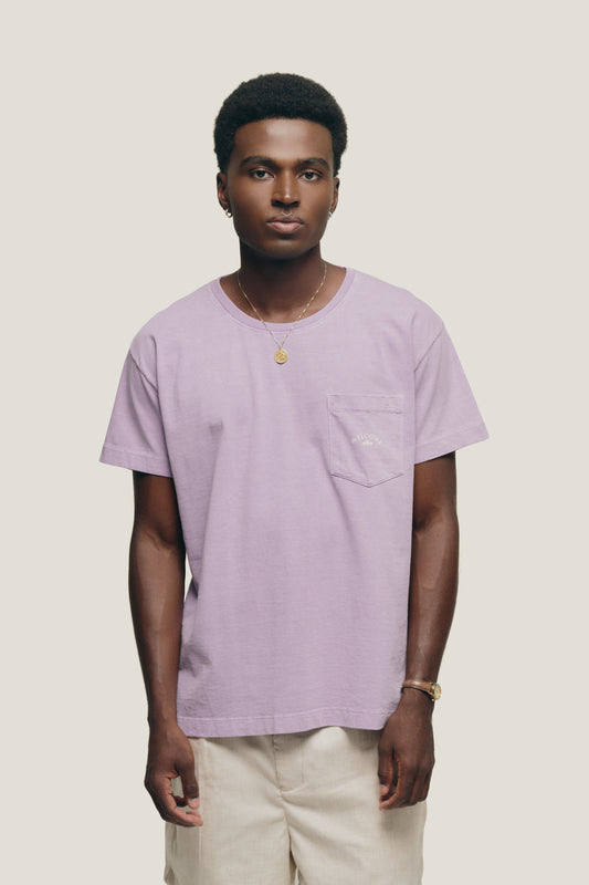 T-shirt Sunny Pocket -Lilás