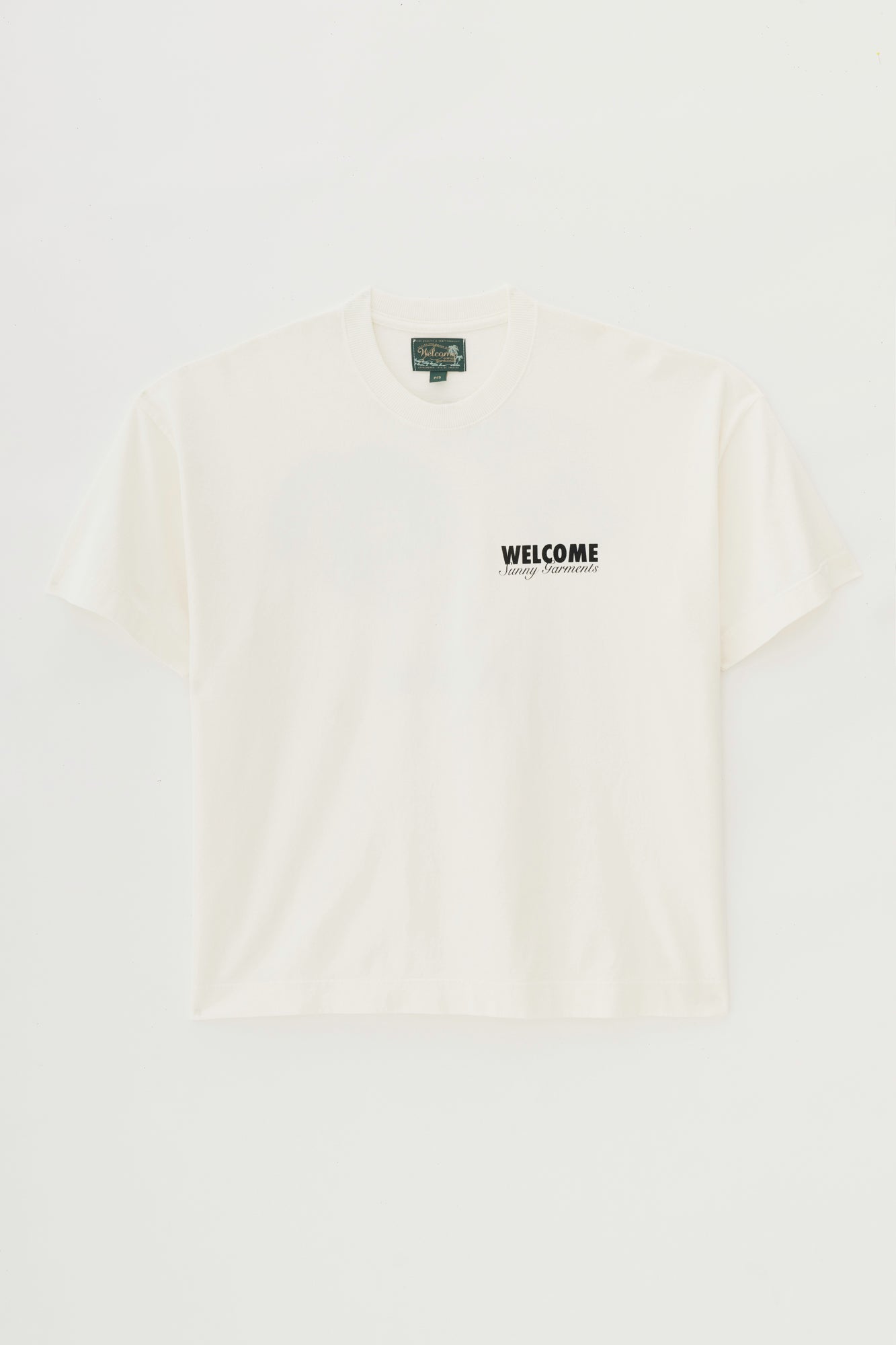 T-Shirt Boxy Fit Pins - Off White