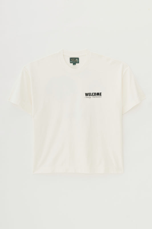 T-Shirt Boxy Fit Pins - Off White