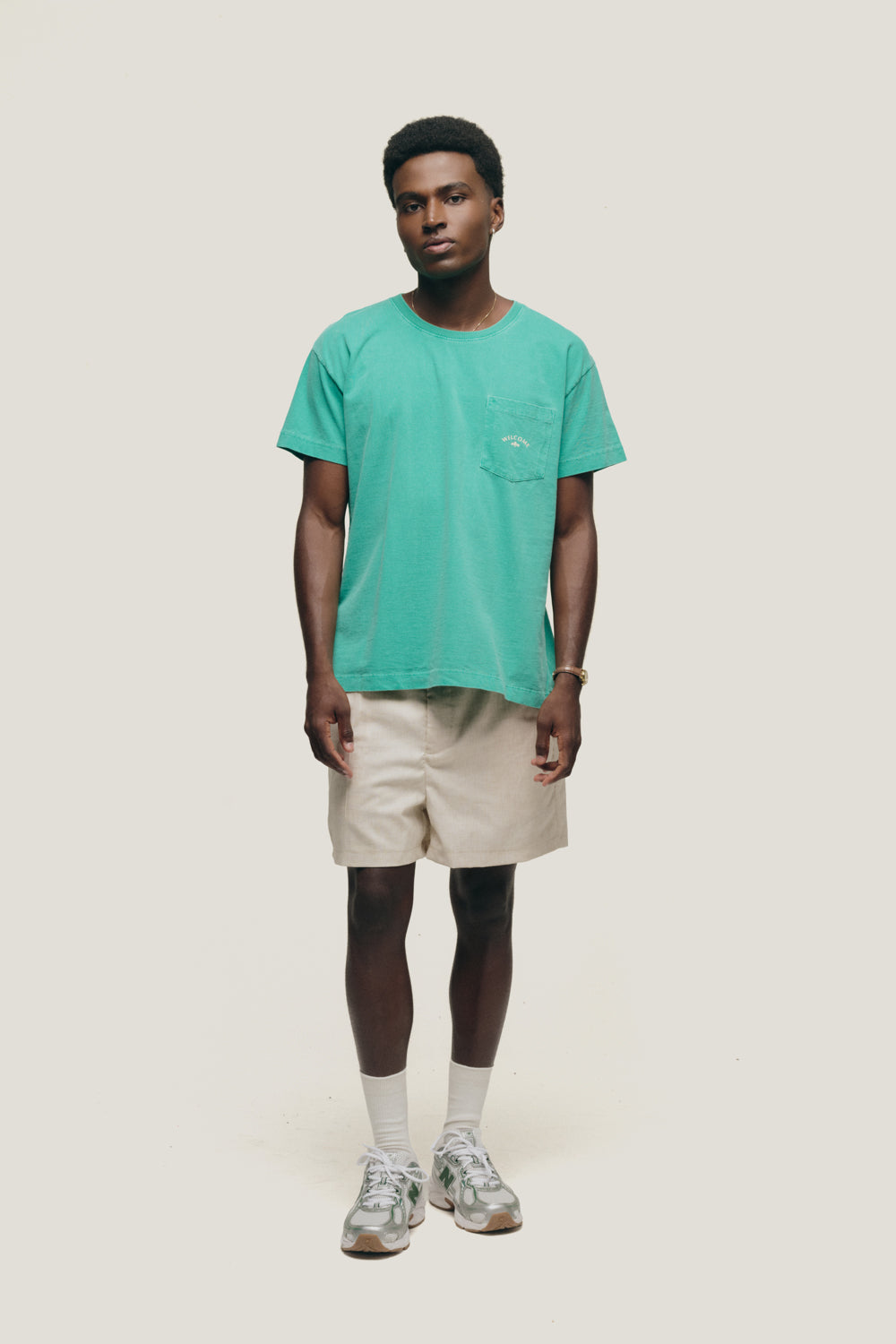 T-shirt Sunny Pocket - Verde