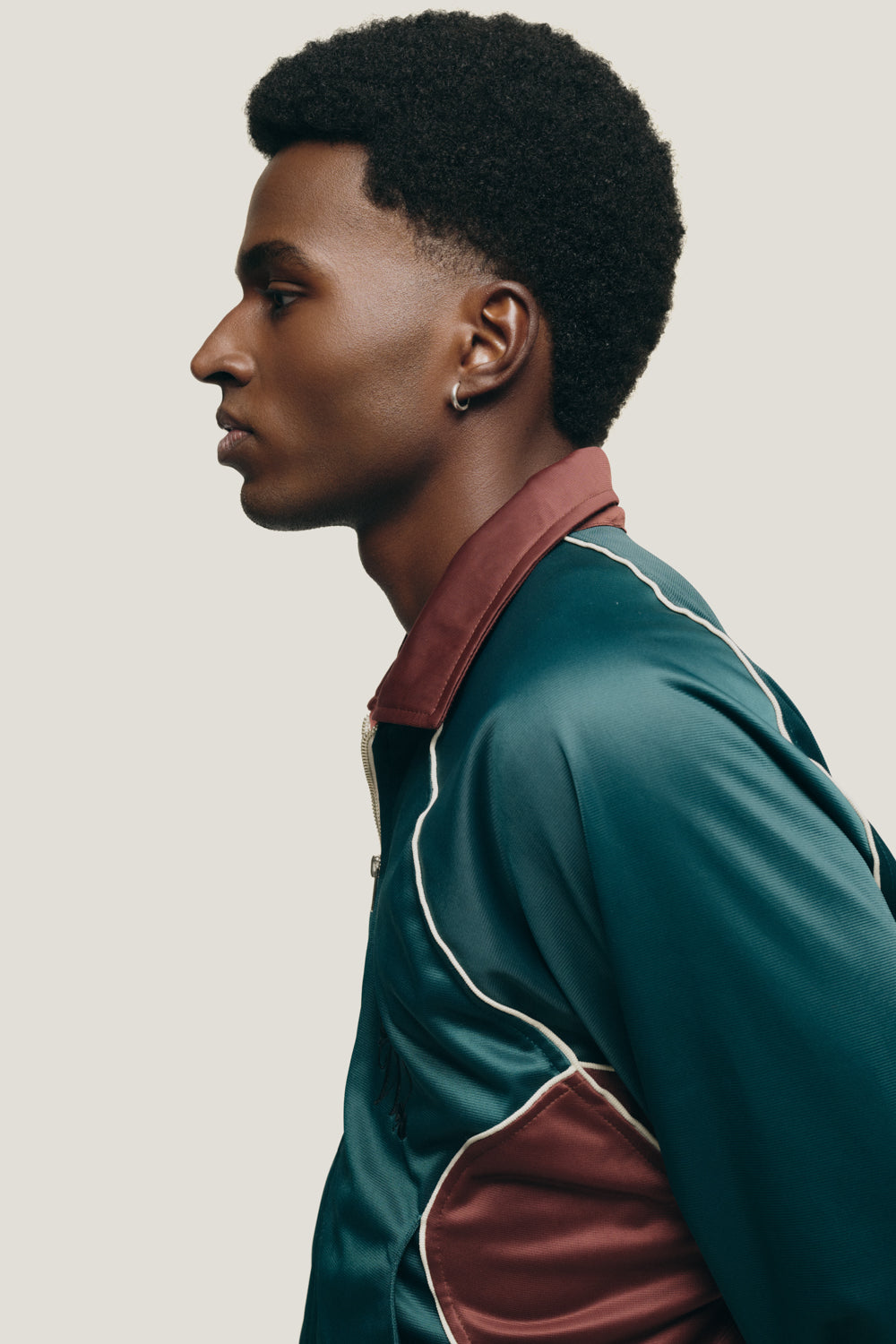 Jaqueta Tracksuit Galtieri - Verde e Marrom