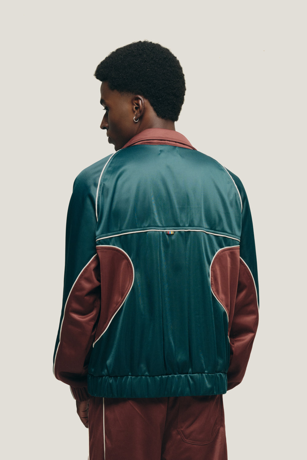 Jaqueta Tracksuit Galtieri - Verde e Marrom