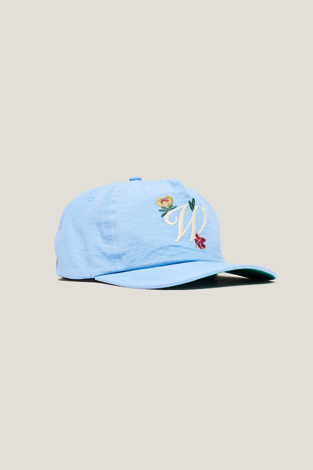 Boné Hibisco - Azul Stoned